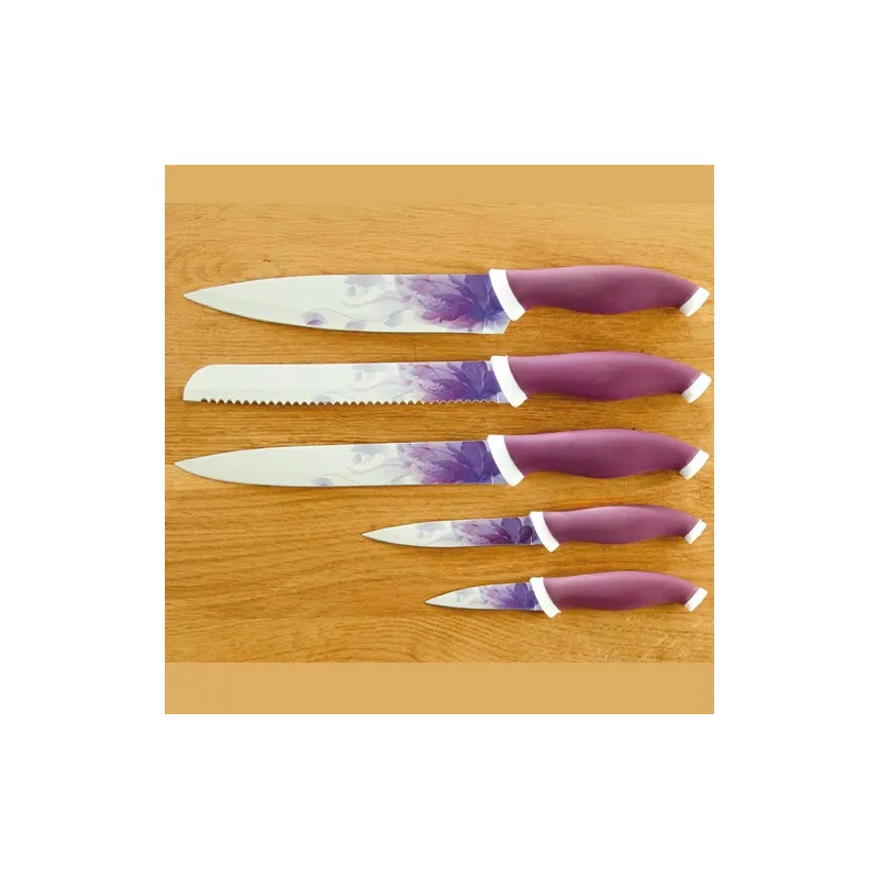Coffret 5 couteaux Lady