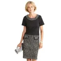 Robe maille jacquard Emma