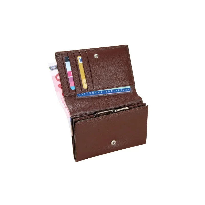 Porte-monnaie cuir organiseur