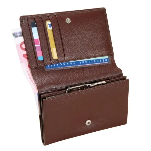 Porte-monnaie cuir organiseur