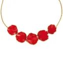 Collier «pétales de rose»