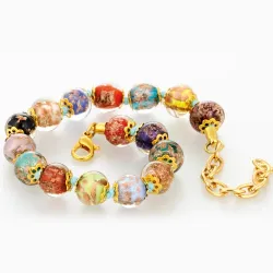 Bracelet perles de Murano