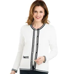 Cardigan boutonné