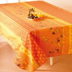 Nappe anti-taches Olivette rectangle