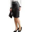 Jupe simili cuir Janis