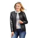 Veste simili cuir Inès