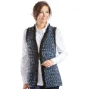 Gilet maille bouclette Saphir