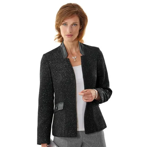 Veste tissu natté Étincelle