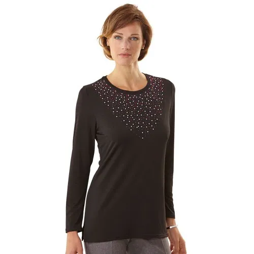 Tunique «strass étoilés»