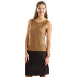 Robe microdaim bicolore