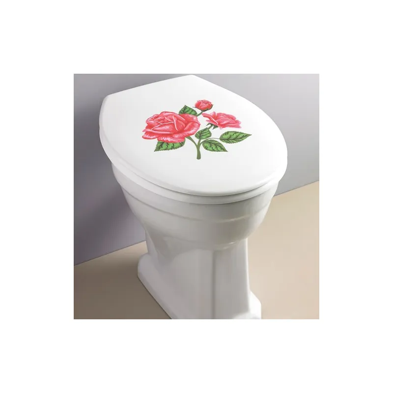 Abattant WC «Roses»