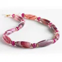 Collier d’agates Glycine