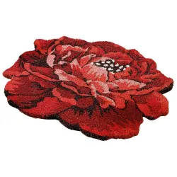 Paillasson coco rose rouge