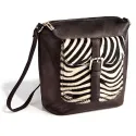 Sacoche cuir Zèbre