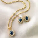 Parure Saphir