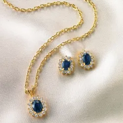 Parure Saphir