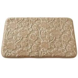 Tapis Mémoire de forme Fleurs