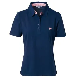 Polo maille piquée «Papillon»