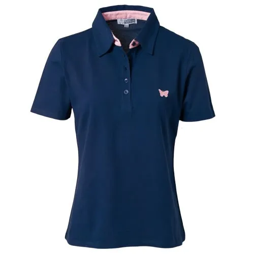 Polo maille piquée «Papillon»