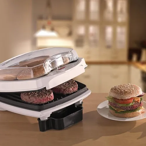 Gril Hamburger