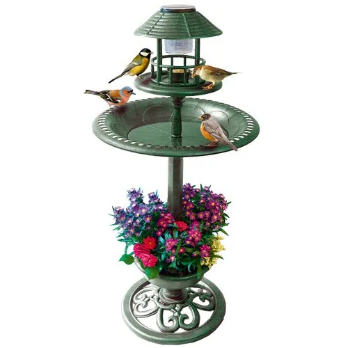 Pagode à oiseaux solaire Pagode à oiseaux solaire