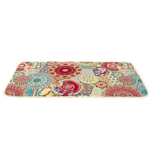 Grand tapis «patchwork» Colorama