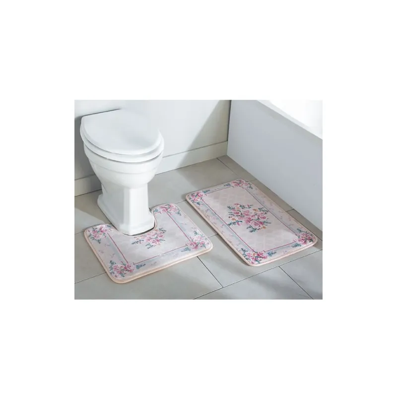Tapis de salle de bains Roseraie - les 2