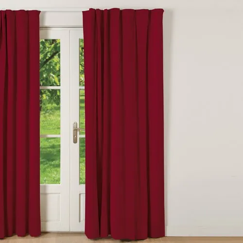 Rideau thermo-occultant Bordeaux