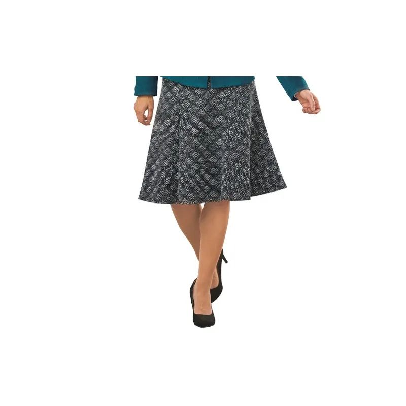 Jupe maille gaufrée