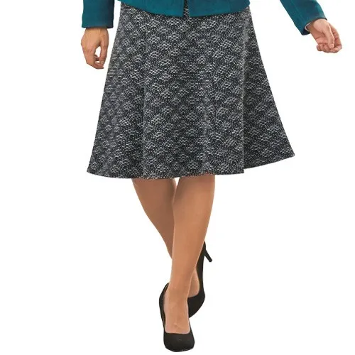 Jupe maille gaufrée