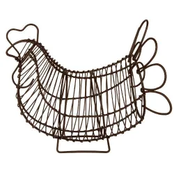 Poule Panier à œufs