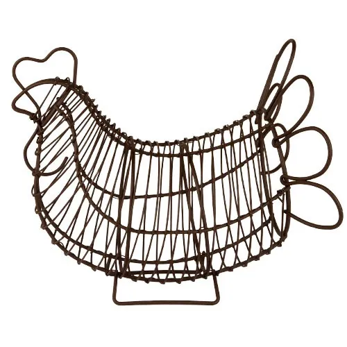 Poule Panier à œufs