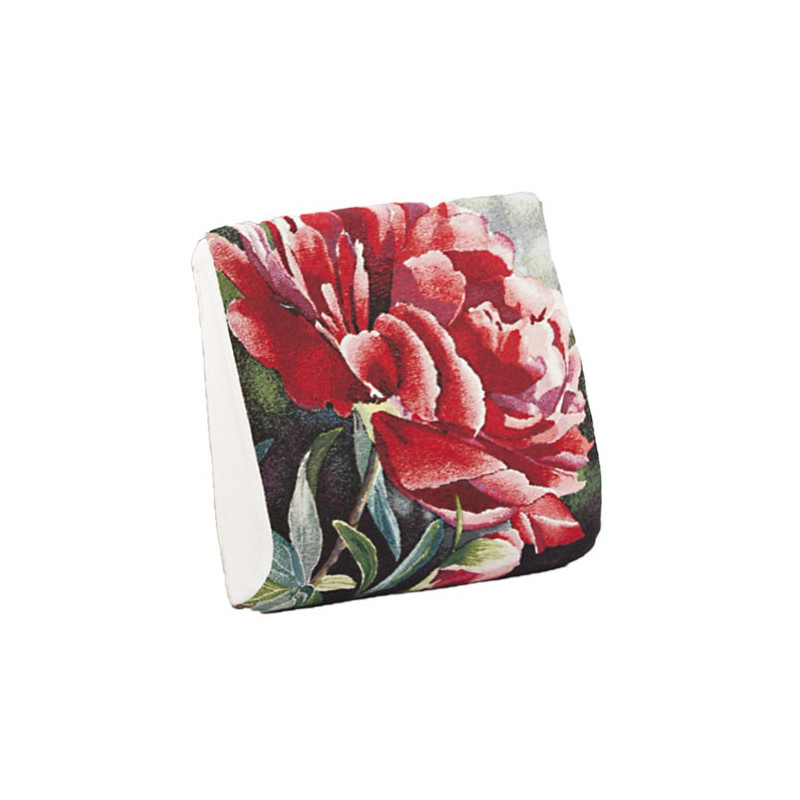 Coussin cale dos fleuri