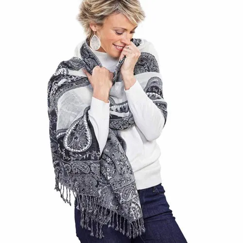 Écharpe laine Jaïpur