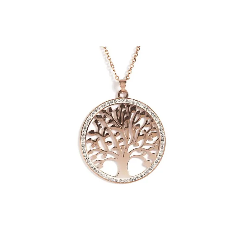 Collier-médaillon Arbre de vie