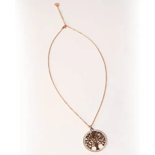 Collier-médaillon Arbre de vie