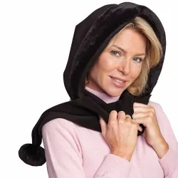 Capuche-écharpe polaire