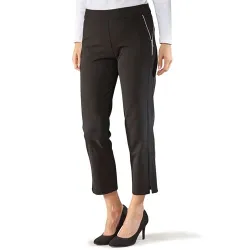 Pantalon 7/8e zippé