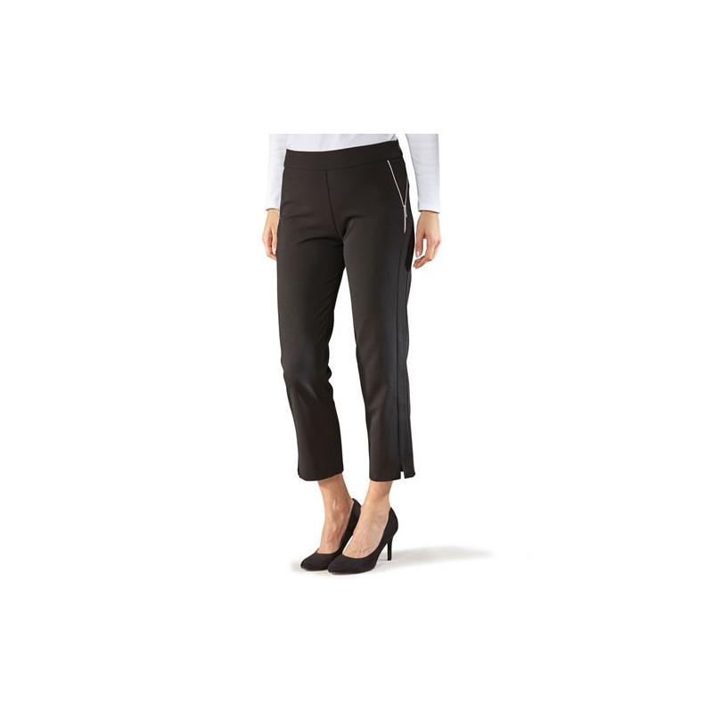 Pantalon 7/8e zippé