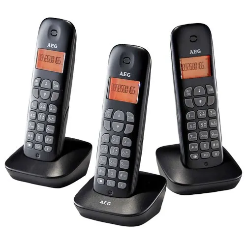 Trio téléphones sans fil AEG