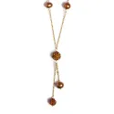 Collier perles & Shamballa
