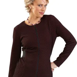 Veste jacquard Ava