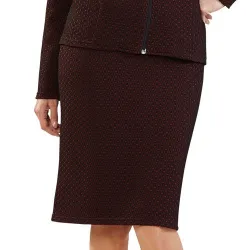 Jupe jacquard Ava