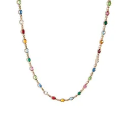 Collier pierres fines Aquarelle