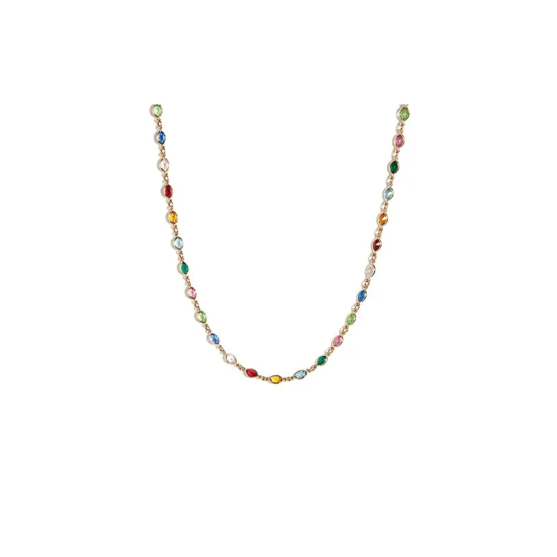 Collier pierres fines Aquarelle
