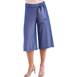 Jupe-culotte «denim silky»