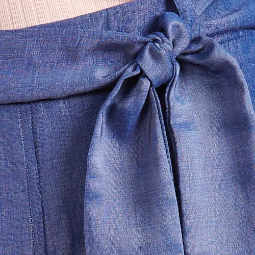 Jupe-culotte «denim silky»