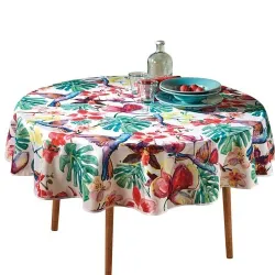 Nappe ronde Tropicale