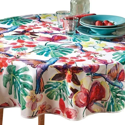Nappe ronde Tropicale