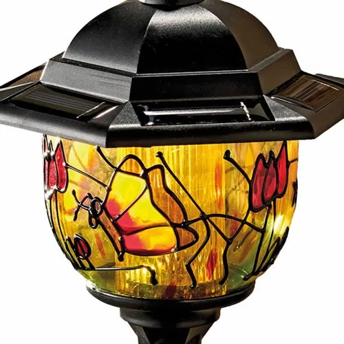 Lampe solaire  LEDs «Tiffany»